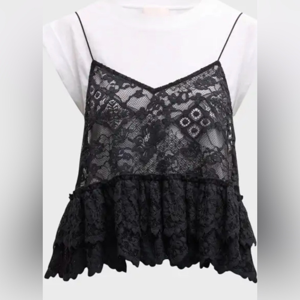 Cinq à Sept Samantha Camisole w/o Tee Shirt | EUC | Sz S